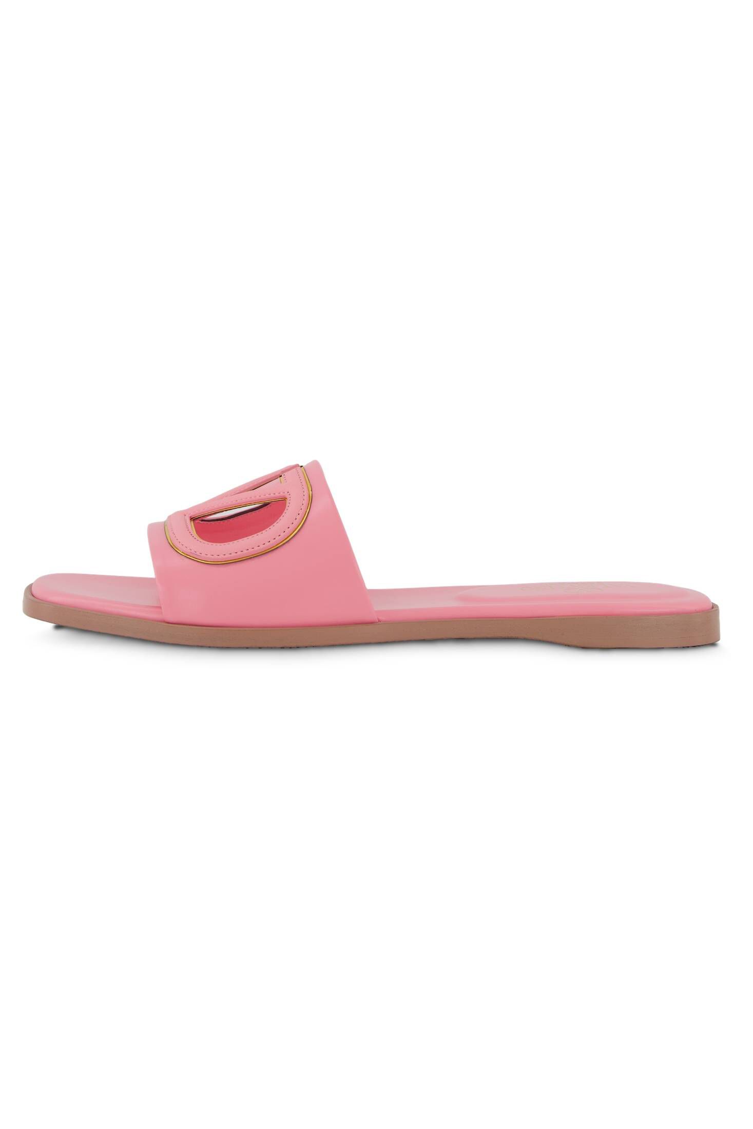 Valentino Garavani| Damen Pantolette VLOGO SLIDE aus Nappaleder