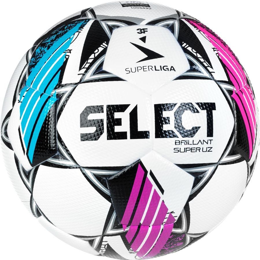 Select Ballon Brillant Super UZ 3F Superliga 2023/24 - Blanc/Noir