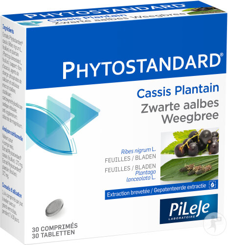 PiLeJe Phytostandard Cassis-Plantain 30 Comprimés