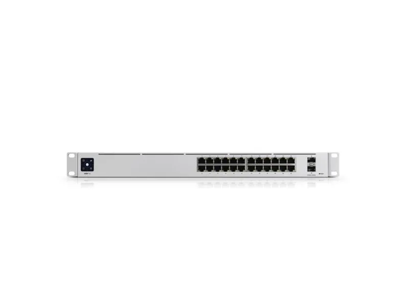 Ubiquiti UniFi Switch USW-Pro-24 - Switch - L3 - Administreret - 24 x 10/100/1000   2 x 10 Gigabit SFP  (uplink) - monterbar på stativ, desktop