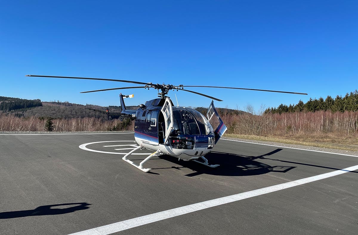 Hubschrauber Rundflug Burbach (30 Min.)