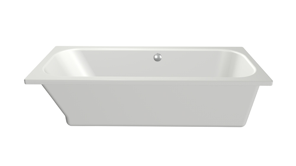 Xenz Aruba ligbad 170x75x45cm wit