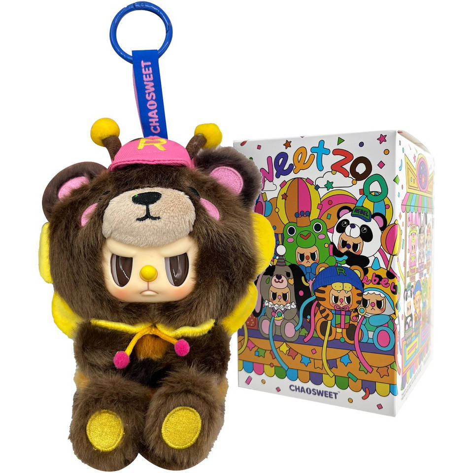 Kimmon Rebel Bear Animal Series knuffel blind box