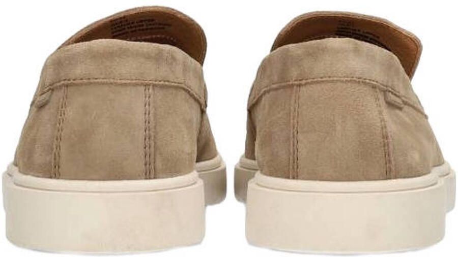 PS Poelman Mason suède loafers lichtbruin