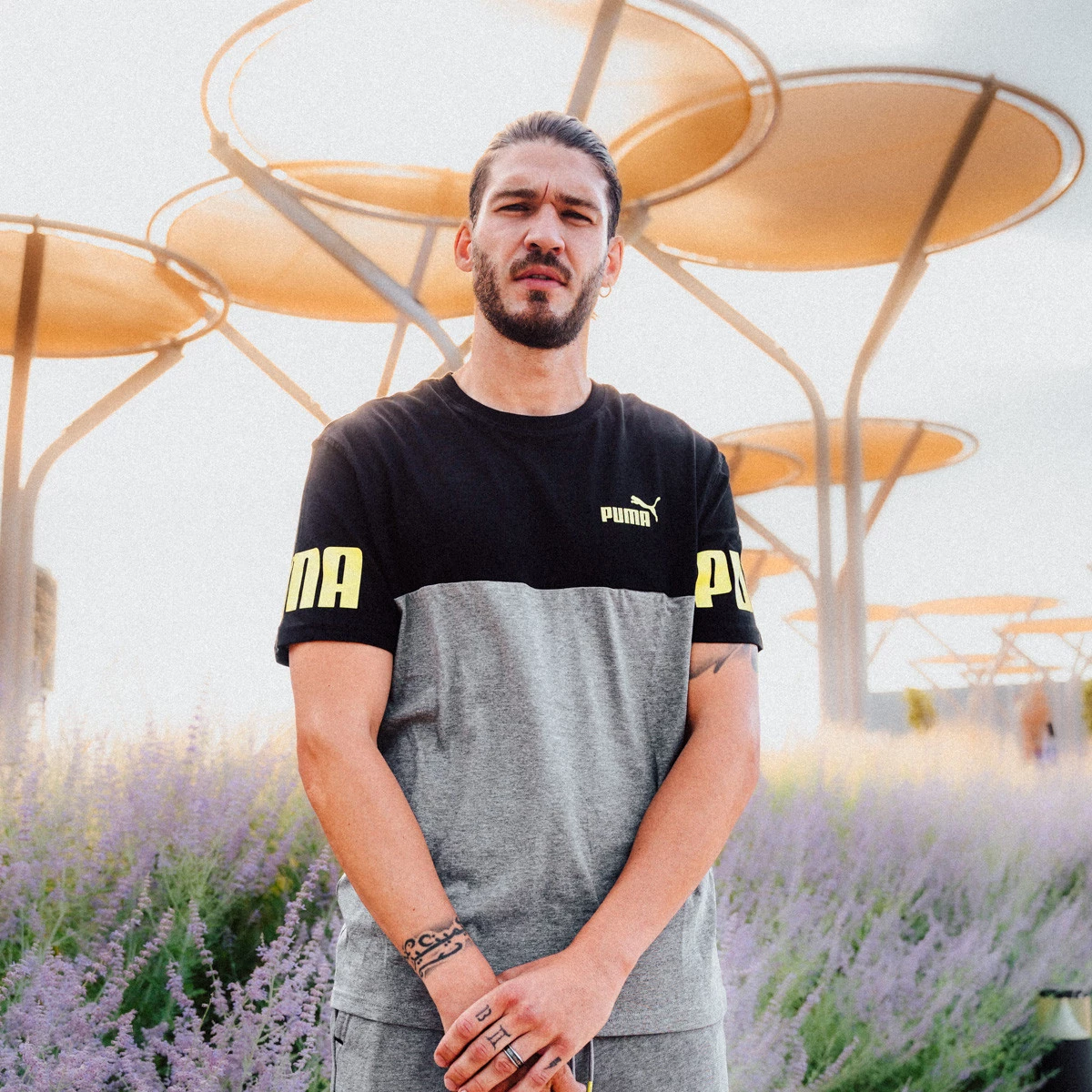 T-Shirt Puma Puma Power Colorblock FZ