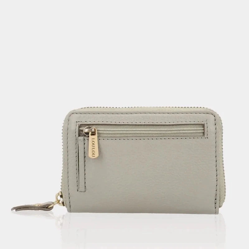 LouLou Essentiels Portemonnee RFID Petit Emilie Fog