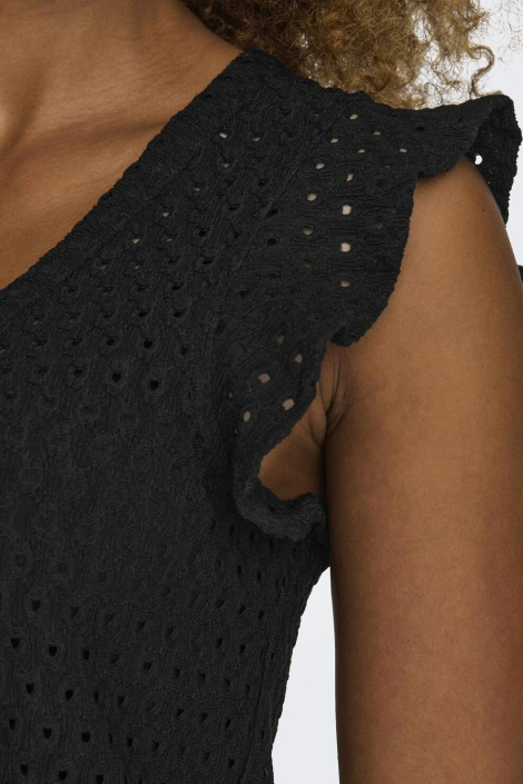 Only zwarte dames jumpsuit