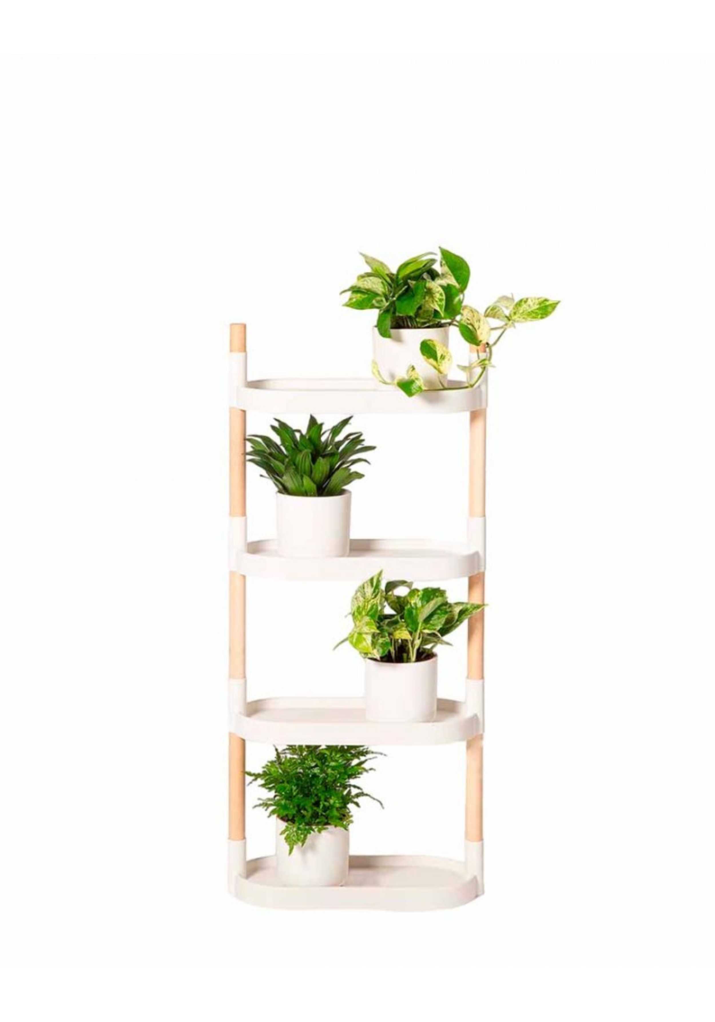 CitySens Modulares Pflanzenregal mit 4 Ablagen
