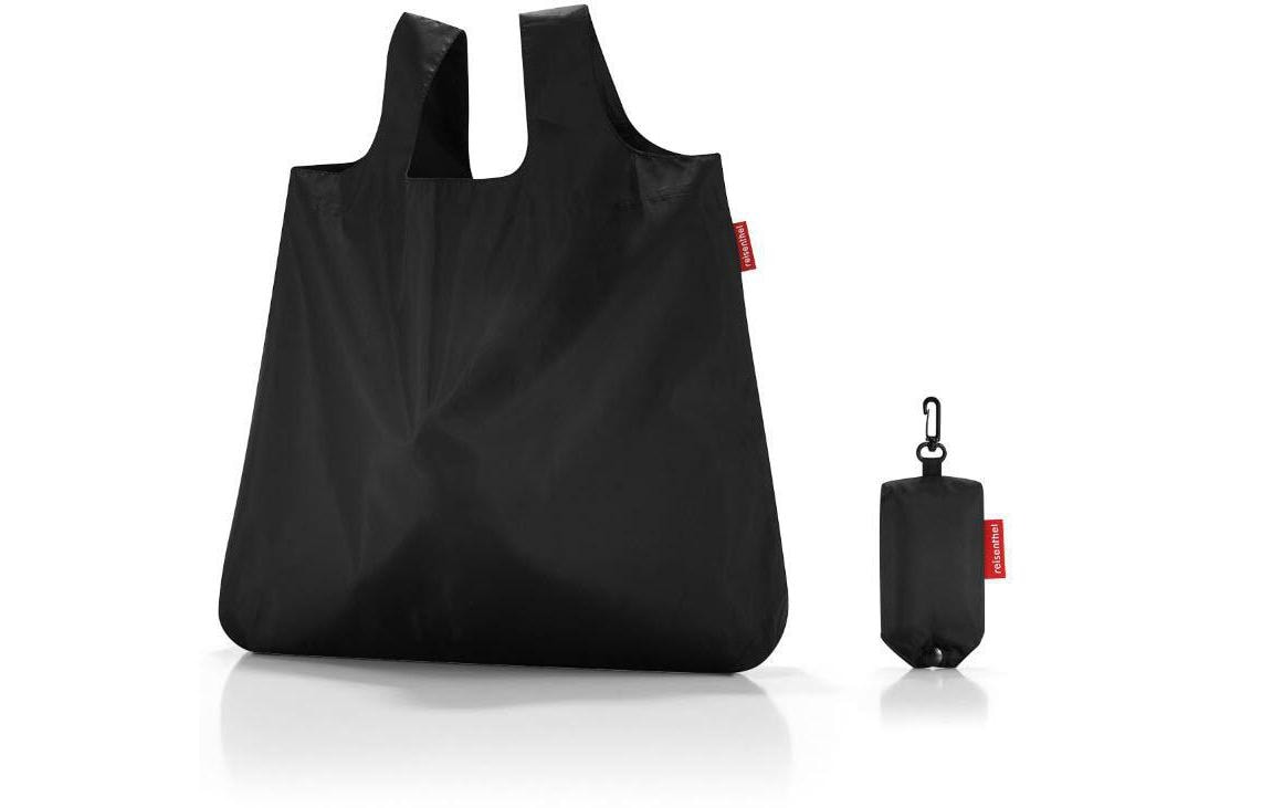 Tasche Mini Maxi Shopper Pocket BlackEinkaufstasche