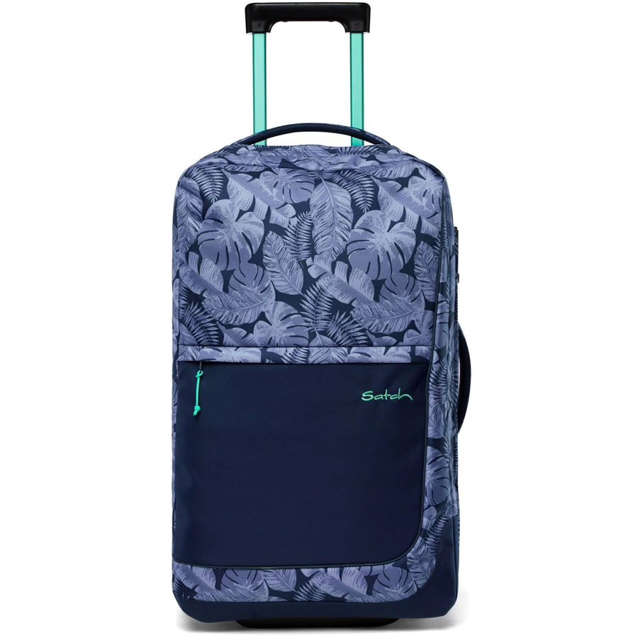 Satch Flow - 2-Rollen-Trolley M 65 cm tropic blue