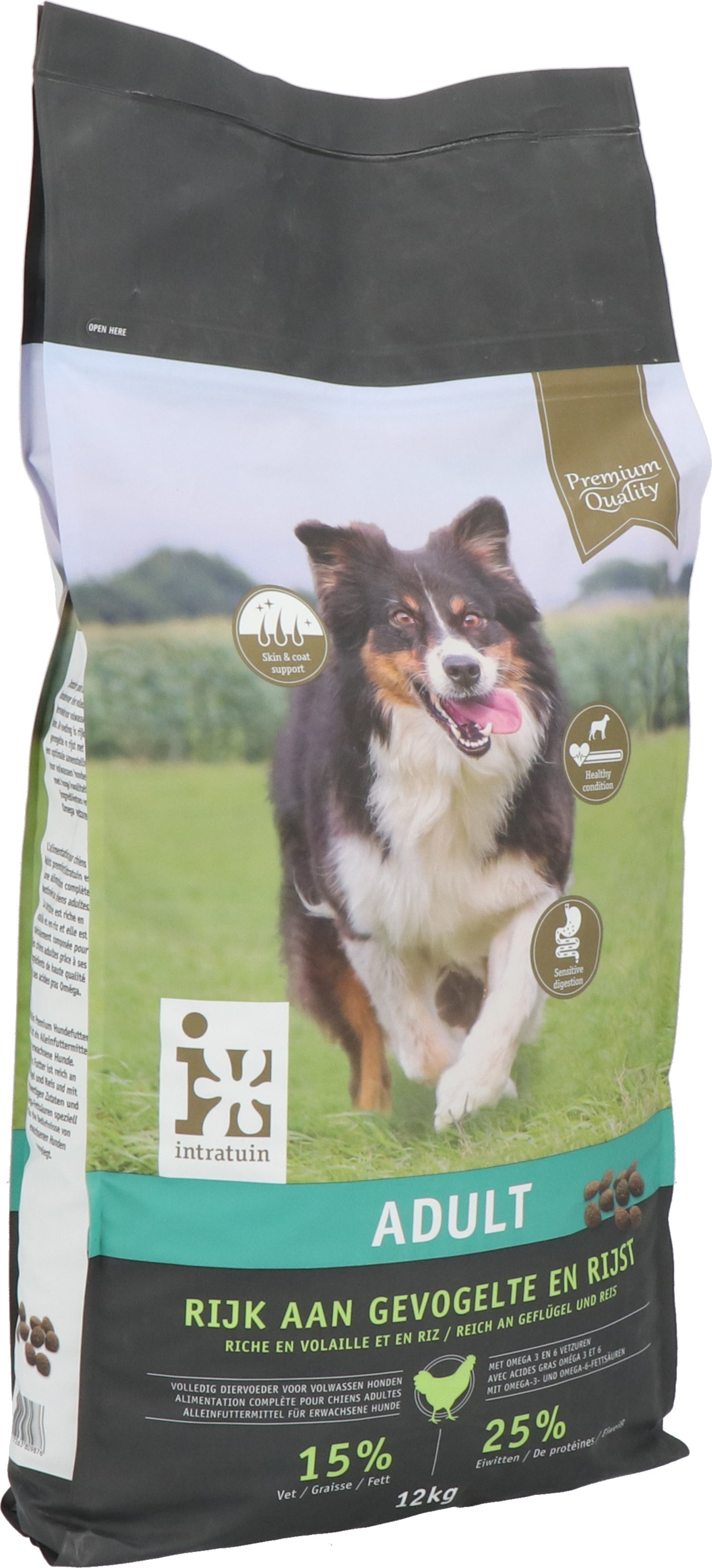 Intratuin Premium hondenvoer adult 12 kg