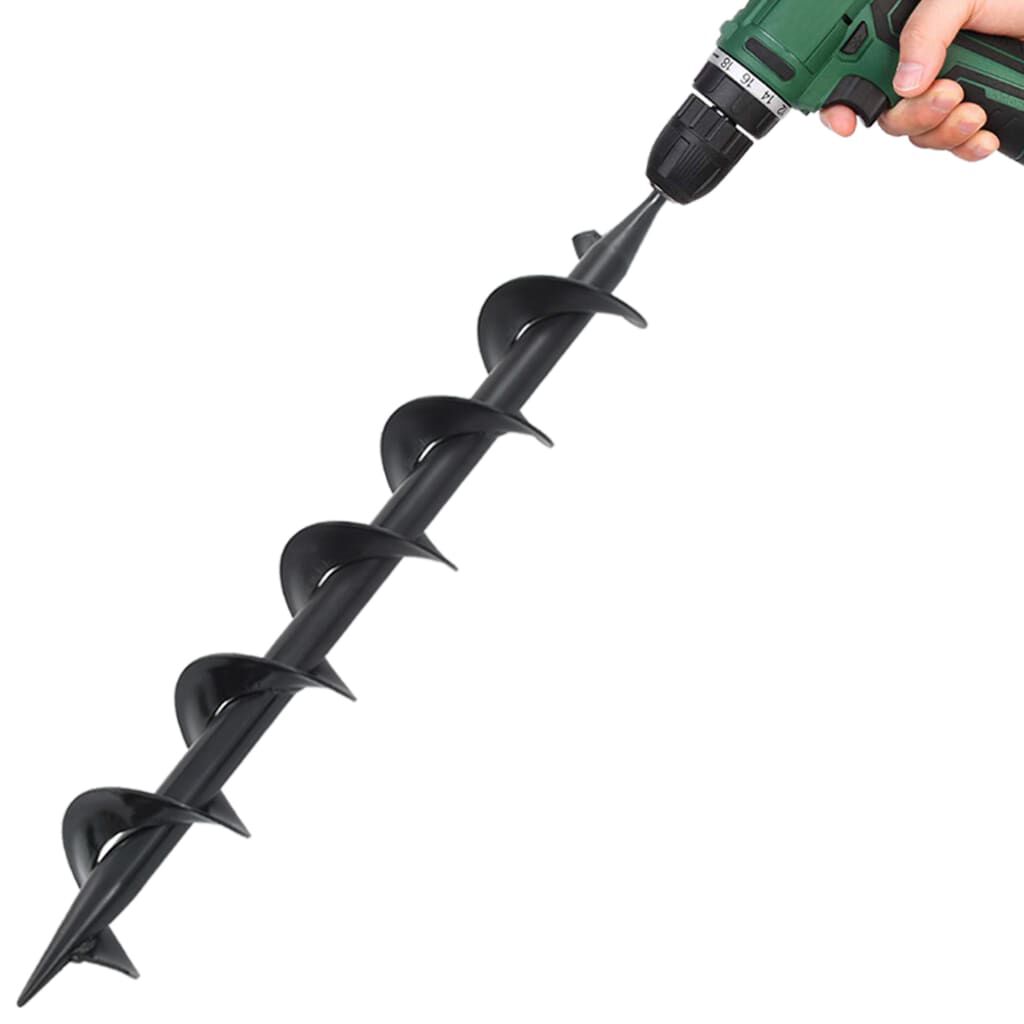 vidaXL Grondboor voor boor, 75x600 mm