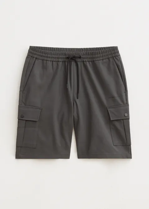 Cargo jogger korte broek groen (GRN.G)