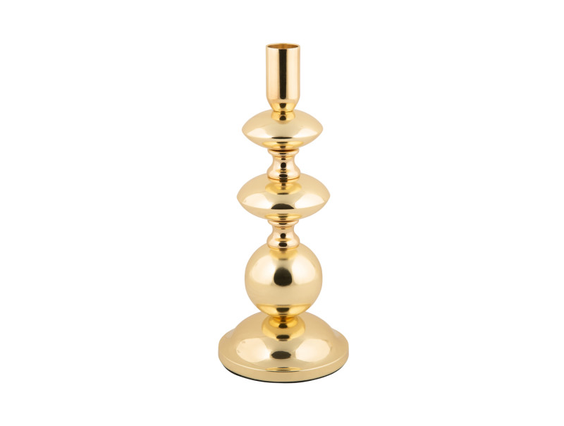 Candle Holder Dazzle Large PT4075GD Gold plated