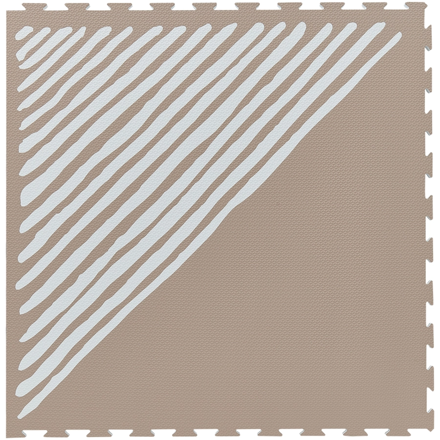 toddlekind Prettier Puzzle Spielmatte Sandy Lines Tan 120 x 180 cm