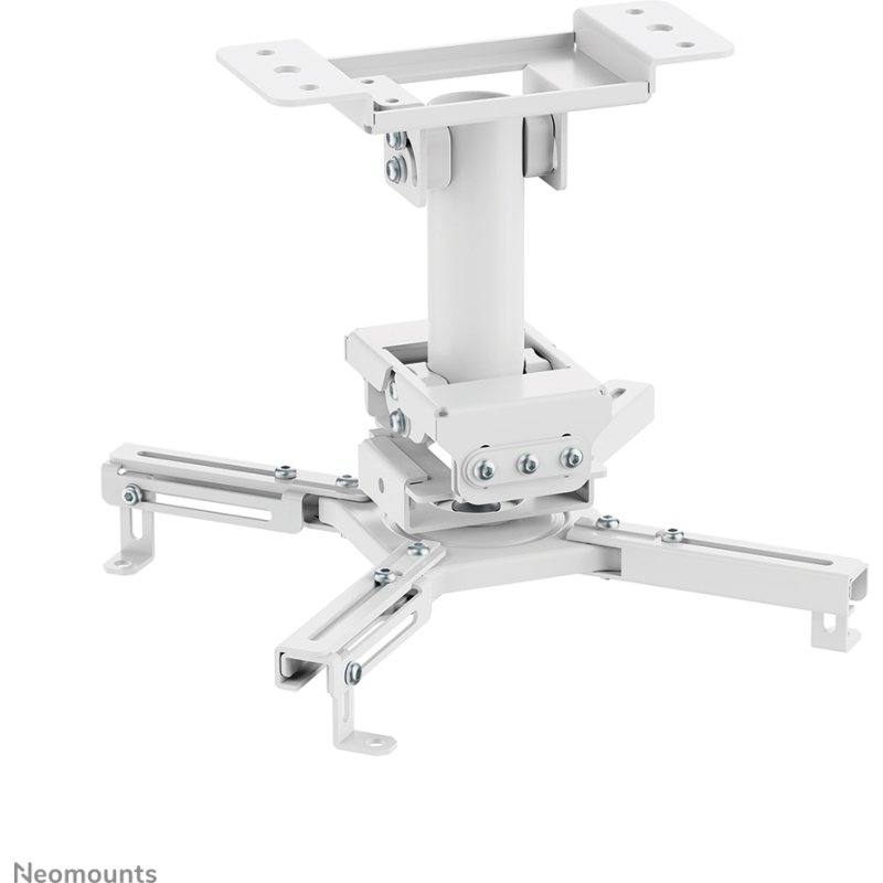 Neomounts CL25-530WH1 Support de plafond pour vidéoprojecteur - h25.5 cm - installation facile - orientable