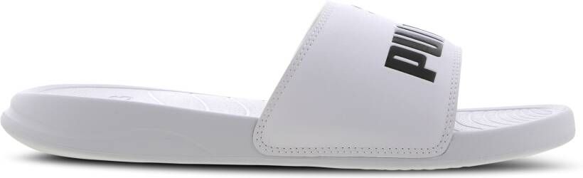 Puma Pop Cat Slippers en Sandalen White Synthetisch Foot Locker