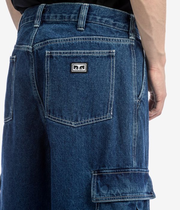Obey Big Wig Cargo Jeans (stone wash)