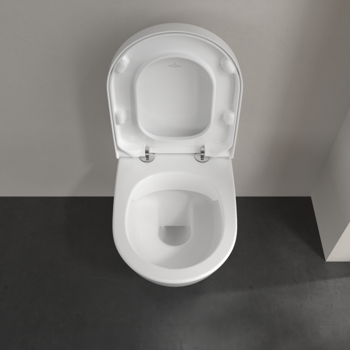 Villeroy & Boch Subway 2.0 randloos toilet CeramicPlus met AntiBac en DirectFlush wit glans