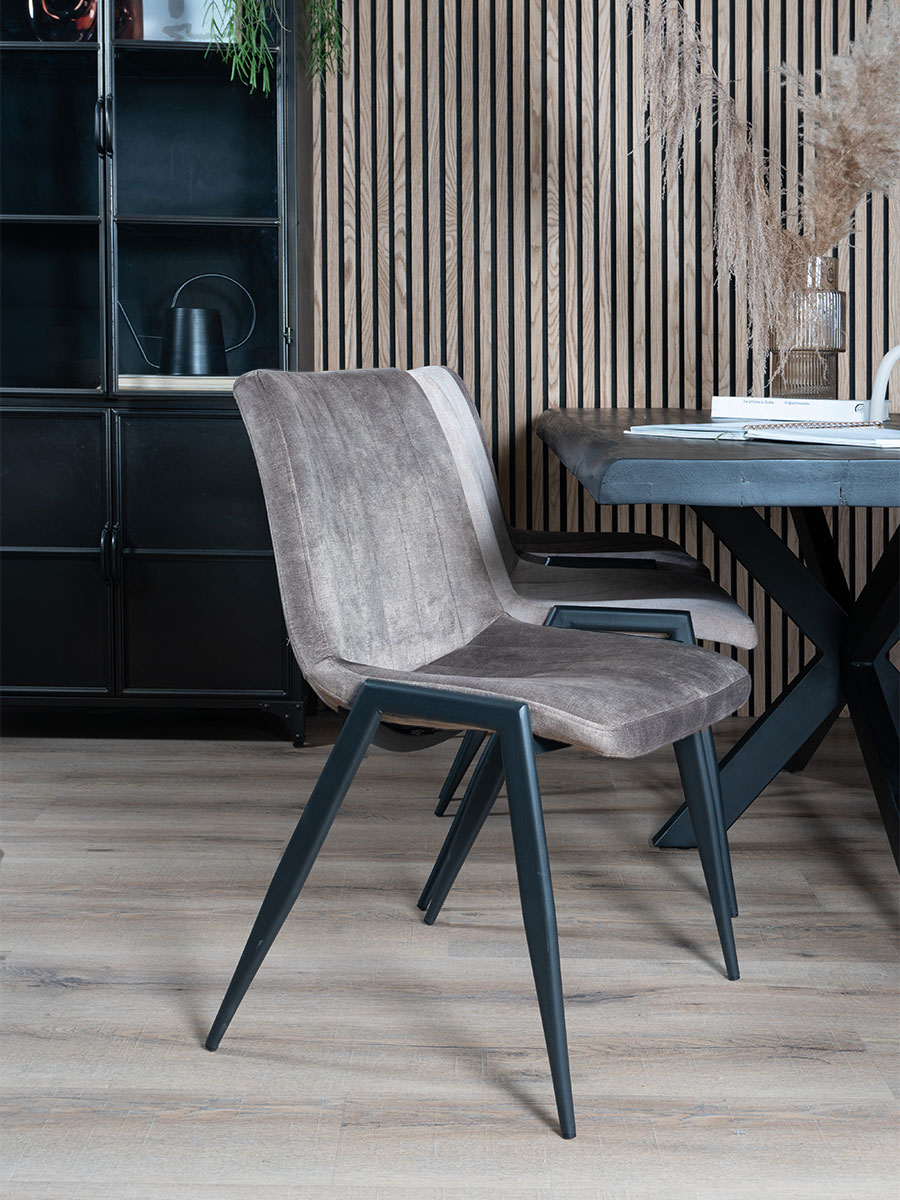 Eetkamerstoel Flyn Grey