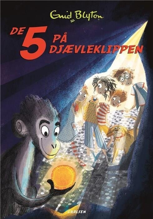 De 5 - Nr19 - De 5 På Djævleklippen - Enid Blyton - Bog