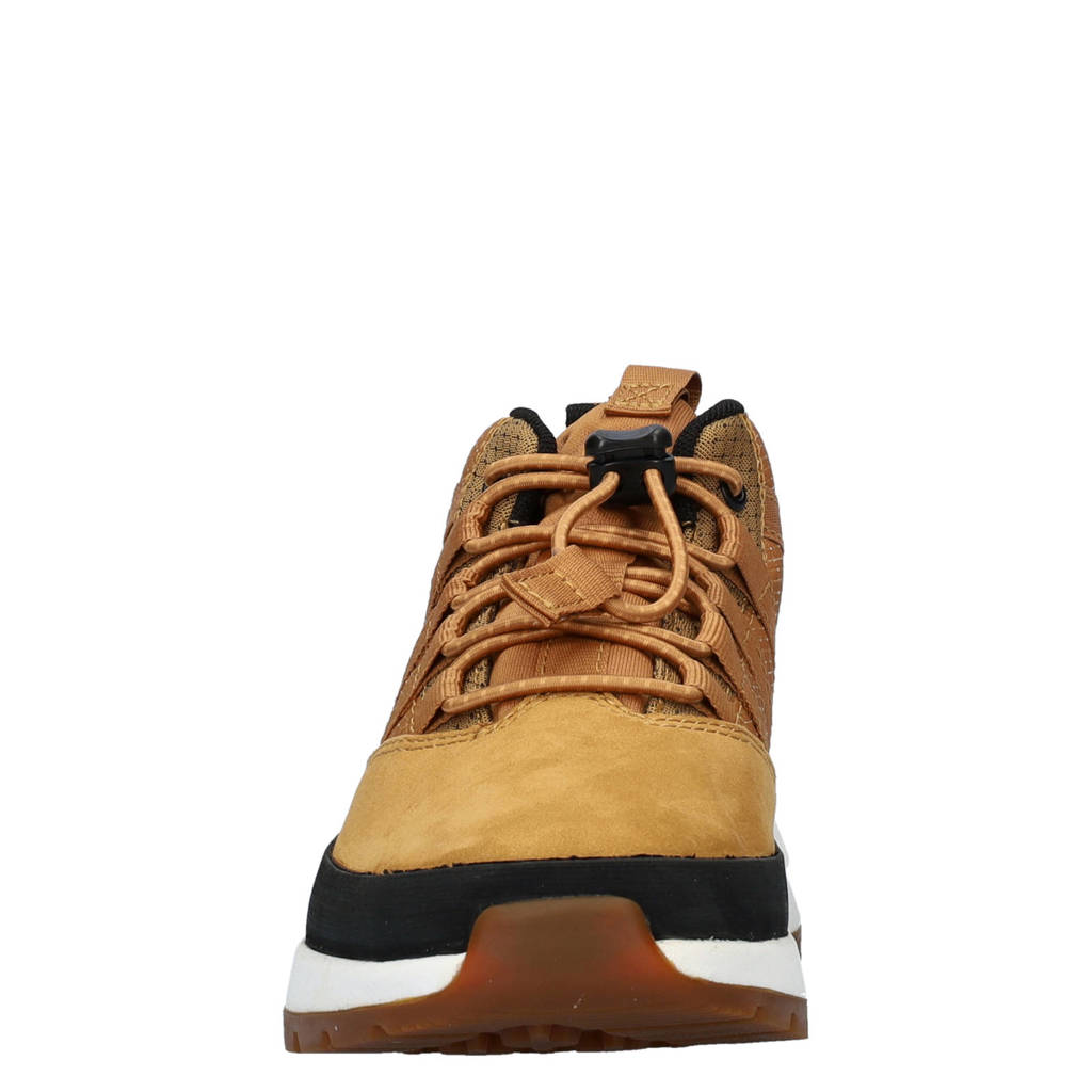 Timberland leren sneakers geel