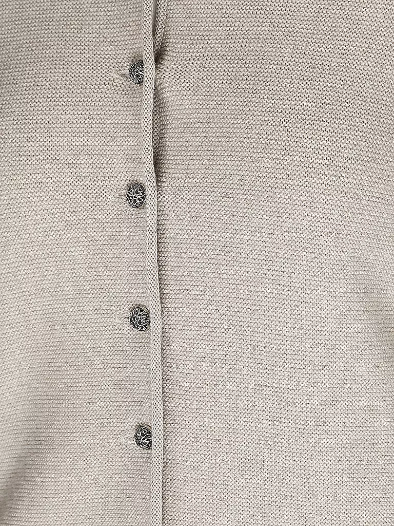 GOTTSEIDANK Trachten Strickjacke Slim Fit ANNA creme