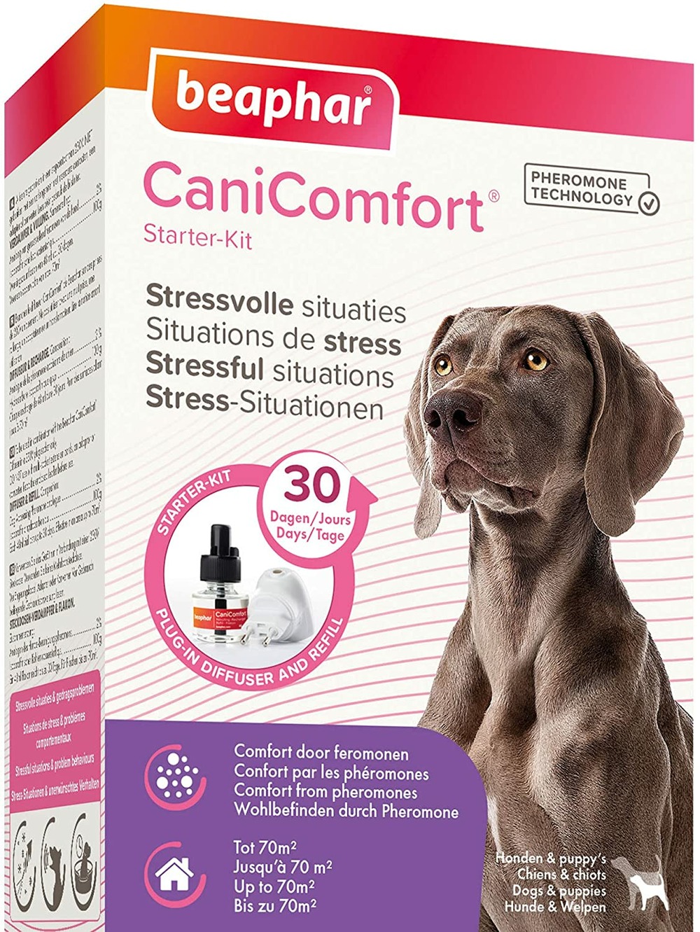 Diffuseur anti stress de phéromones chien