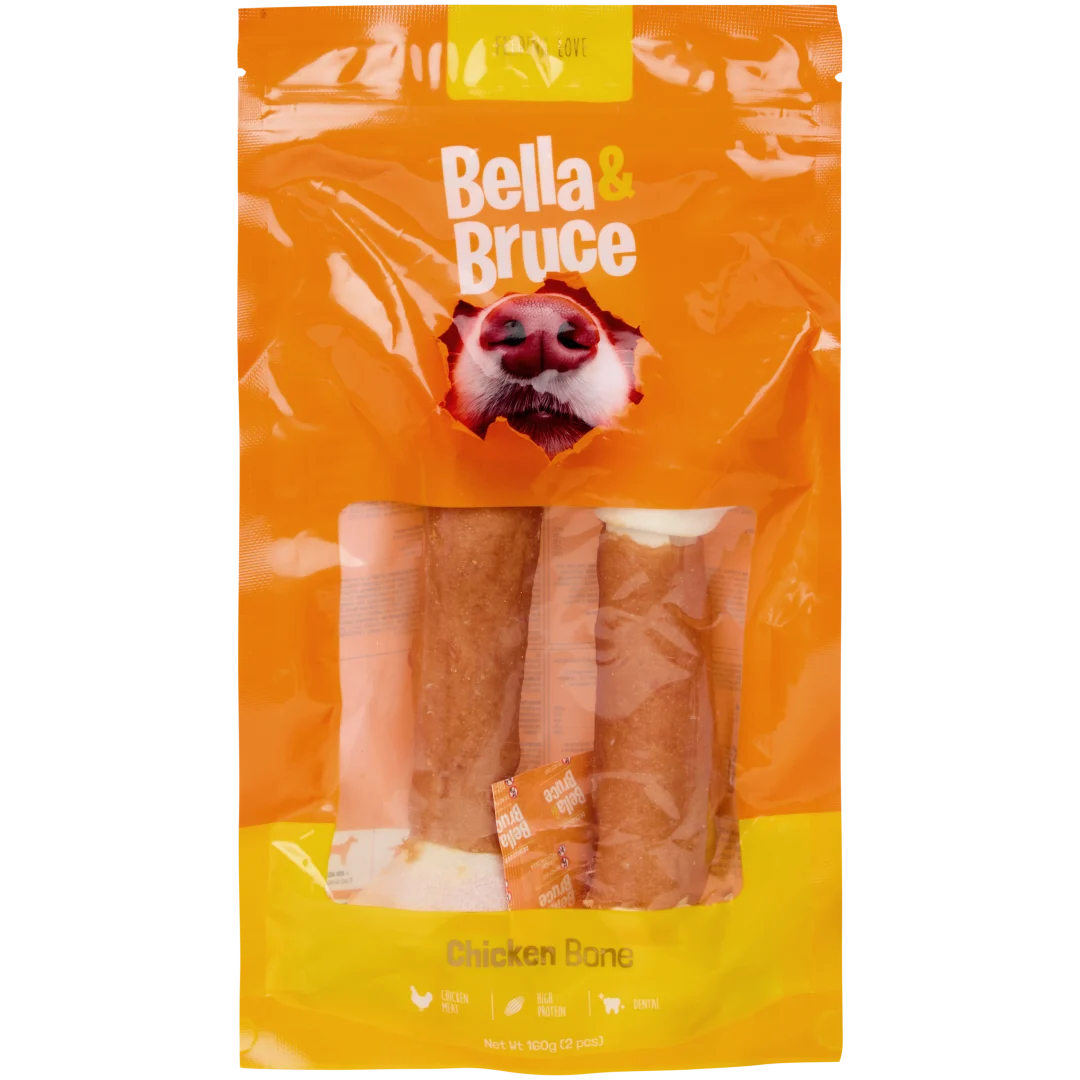 Bella&Bruce kipsnacks 2 stuks | 160 gram