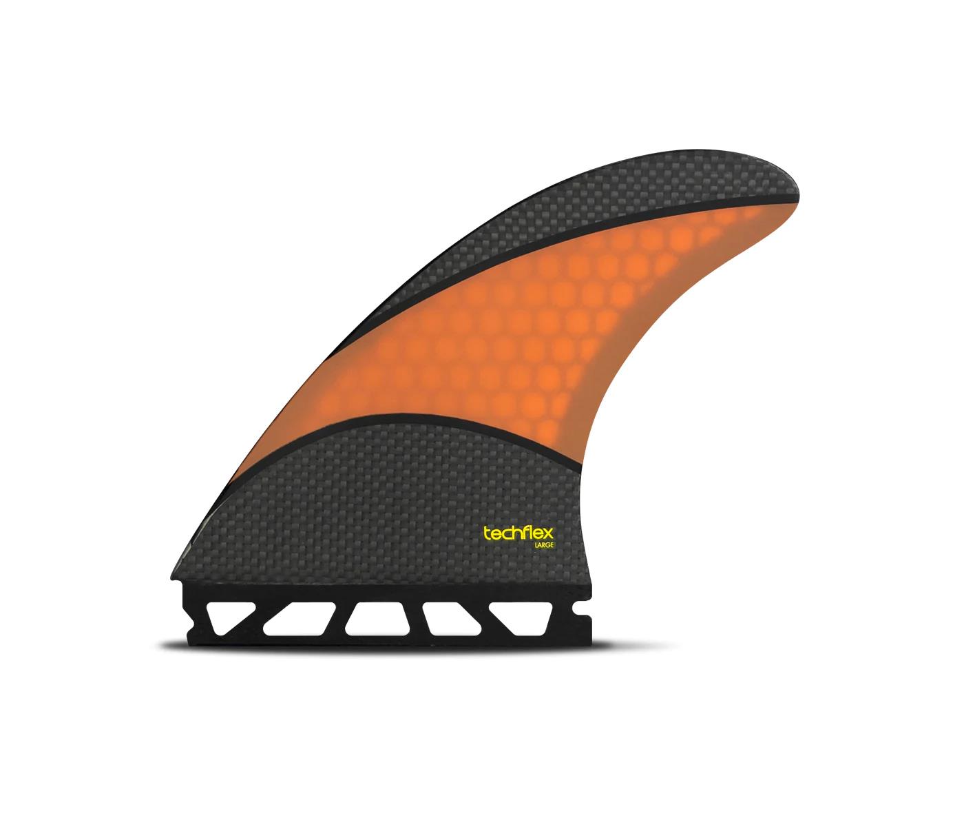 Futures AM2 Techflex - Orange / Red - Thruster - L