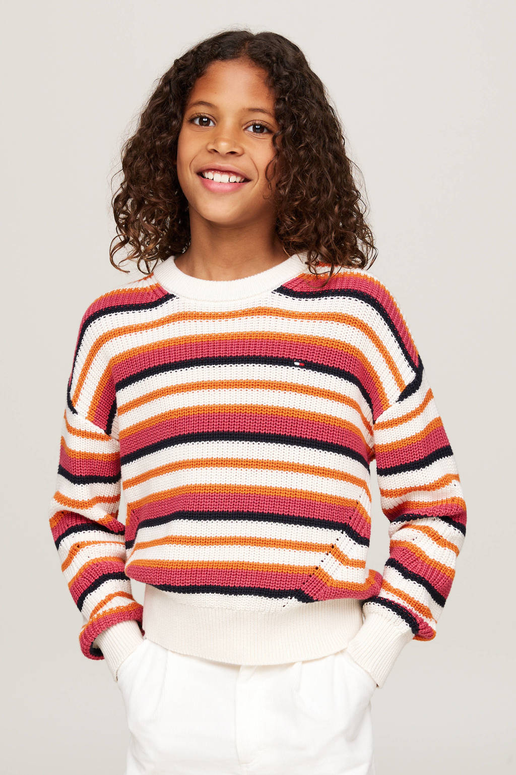 Tommy Hilfiger gebreide trui multi