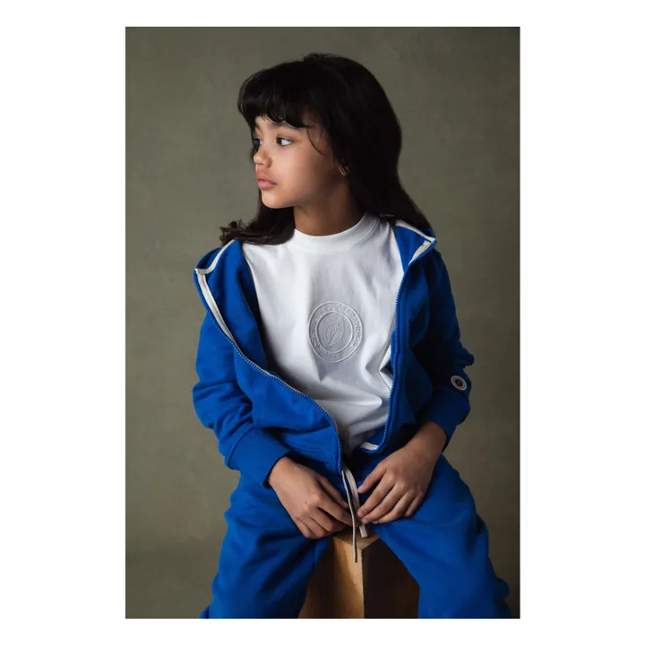 Sweet Pants Sweat Capuche Zippé Iconic | Bleu électrique
