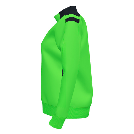 Moletom Joma Championship VI Verde Fluorescente Preto