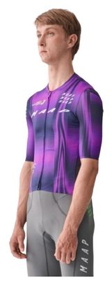Maillot Manches Courtes GreenEdge / Jayco AlUla Maap Pro Air Violet