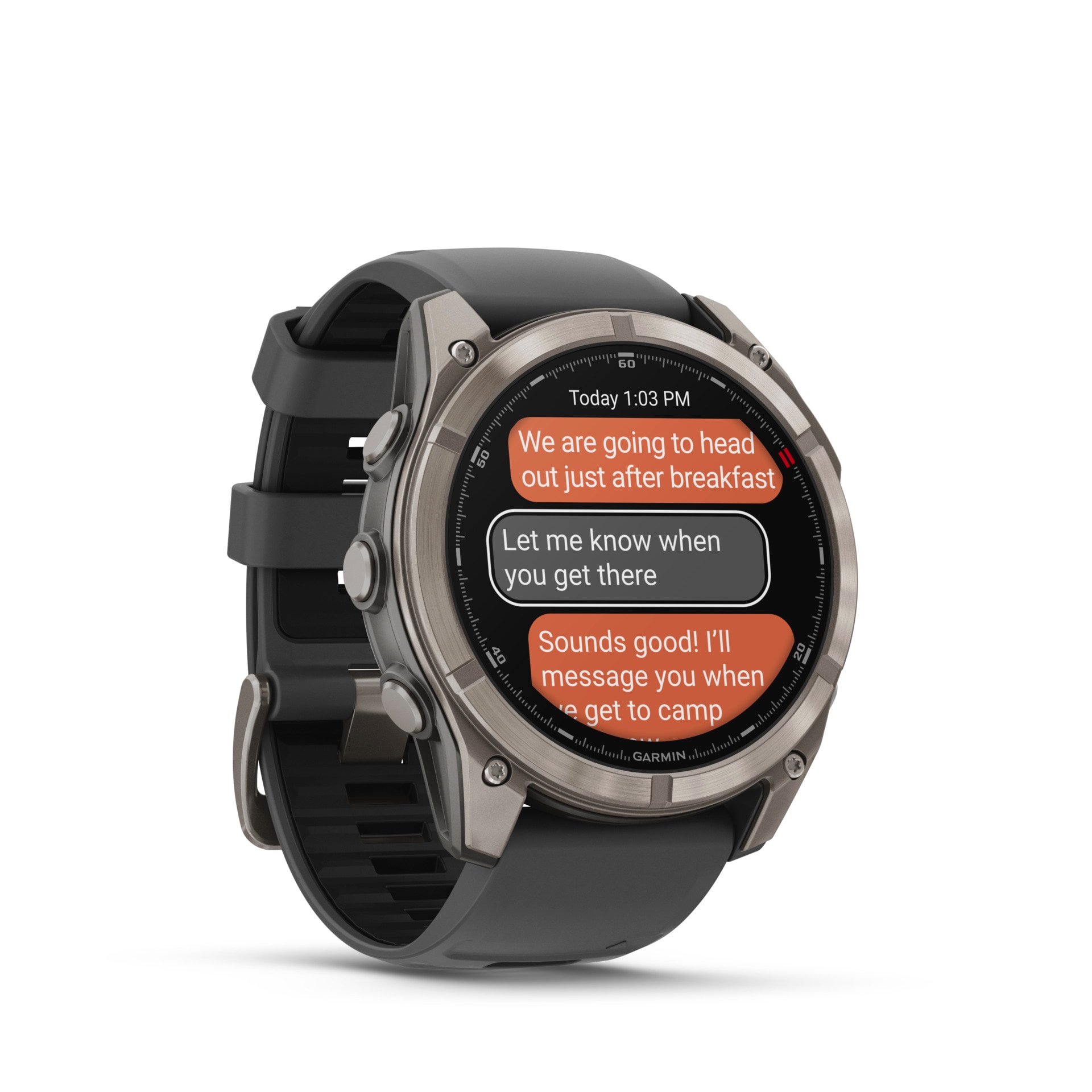 Garmin Smartwatch »FENIX 8 Pro - 51 mm smarte Premium Multisport GPS-Uhr« (3,556 cm / 1,4 ″)