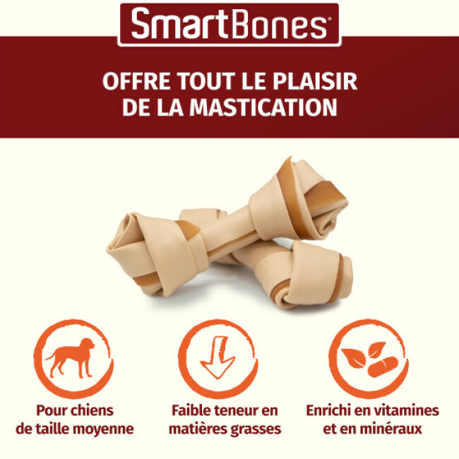 Os à mâcher SmartBones à la patate douce