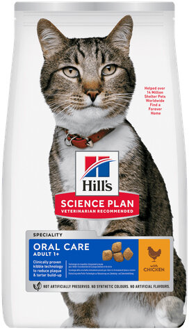 Hill's Science Plan Oral Care Feline Adult 1+ Chicken Sac 7kg