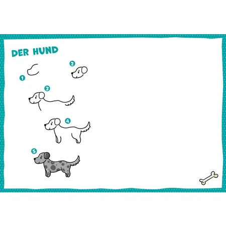 Tessloff Zeichnen für Kindergartenkinder. Schritt für Schritt. Tiere