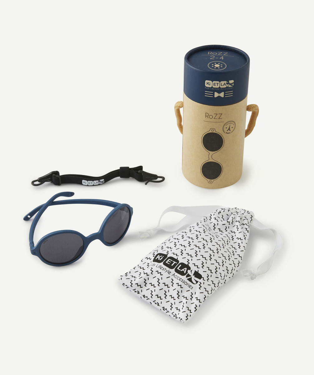 KIETLALES LUNETTES DE SOLEIL 2-4 ANS BLEUES ULTRA-SOUPLES