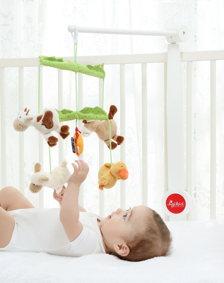 Mobile-Halter RACK aus Holz in weiß