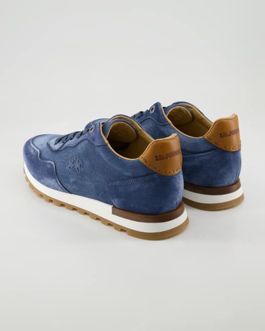 La Martina LFM251.041.3100 Sneaker in Blau