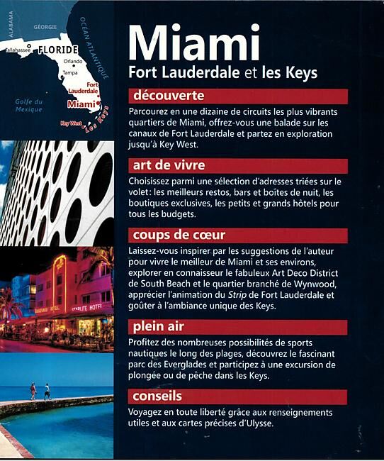 ULYSSE - MIAMI FORT LAUDERDALE ET LES KEYS ULYSSE