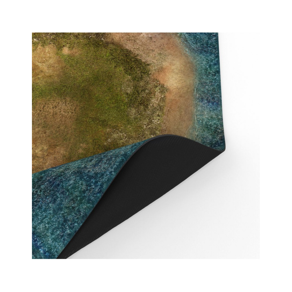 Playmats - Mousepad - Island - 48''x48''