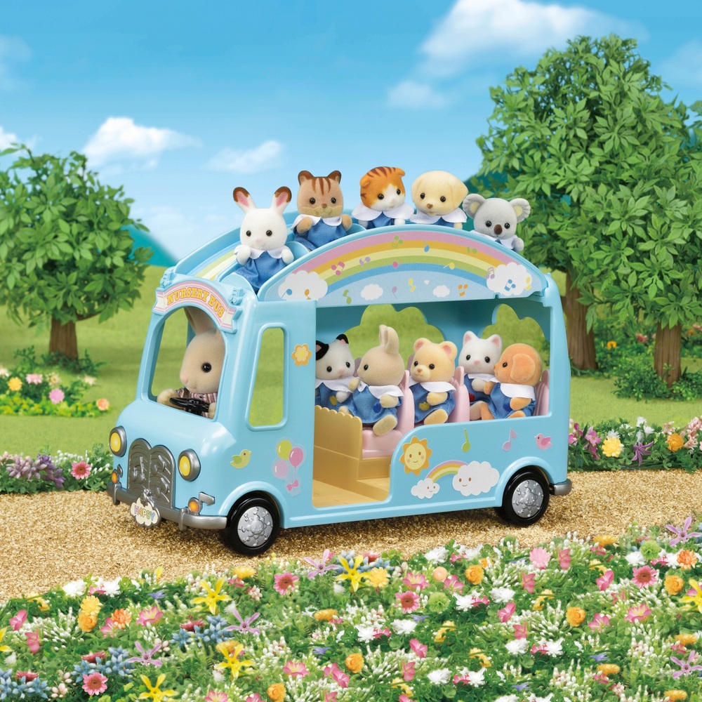 Sylvanian Families Sunshine Nursery Bus