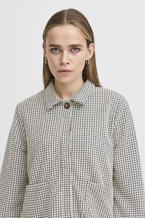 Ichi blauwe dames blazer