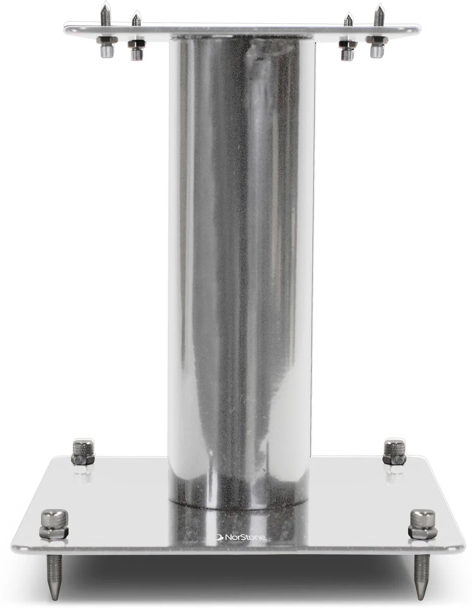 NorStone Stylum S Silver (la paire) Pieds pour enceintes