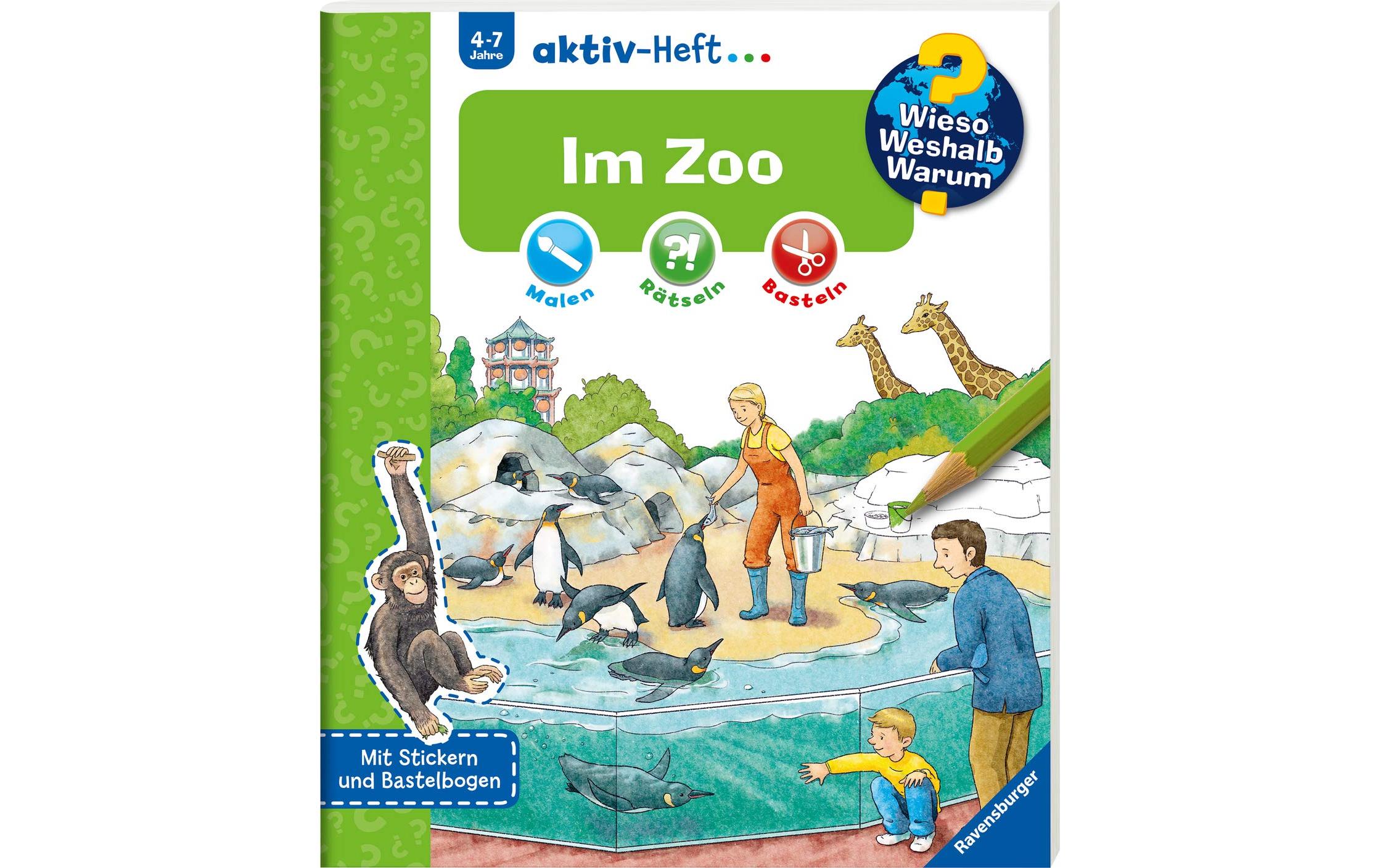 Kinder-Sachbuch WWW Aktiv-Heft: Im ZooKinder-Sachbuch