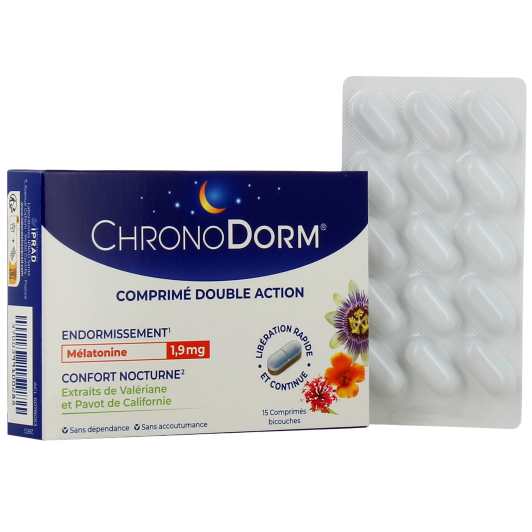 Chronodorm Double Action 15 comprimés