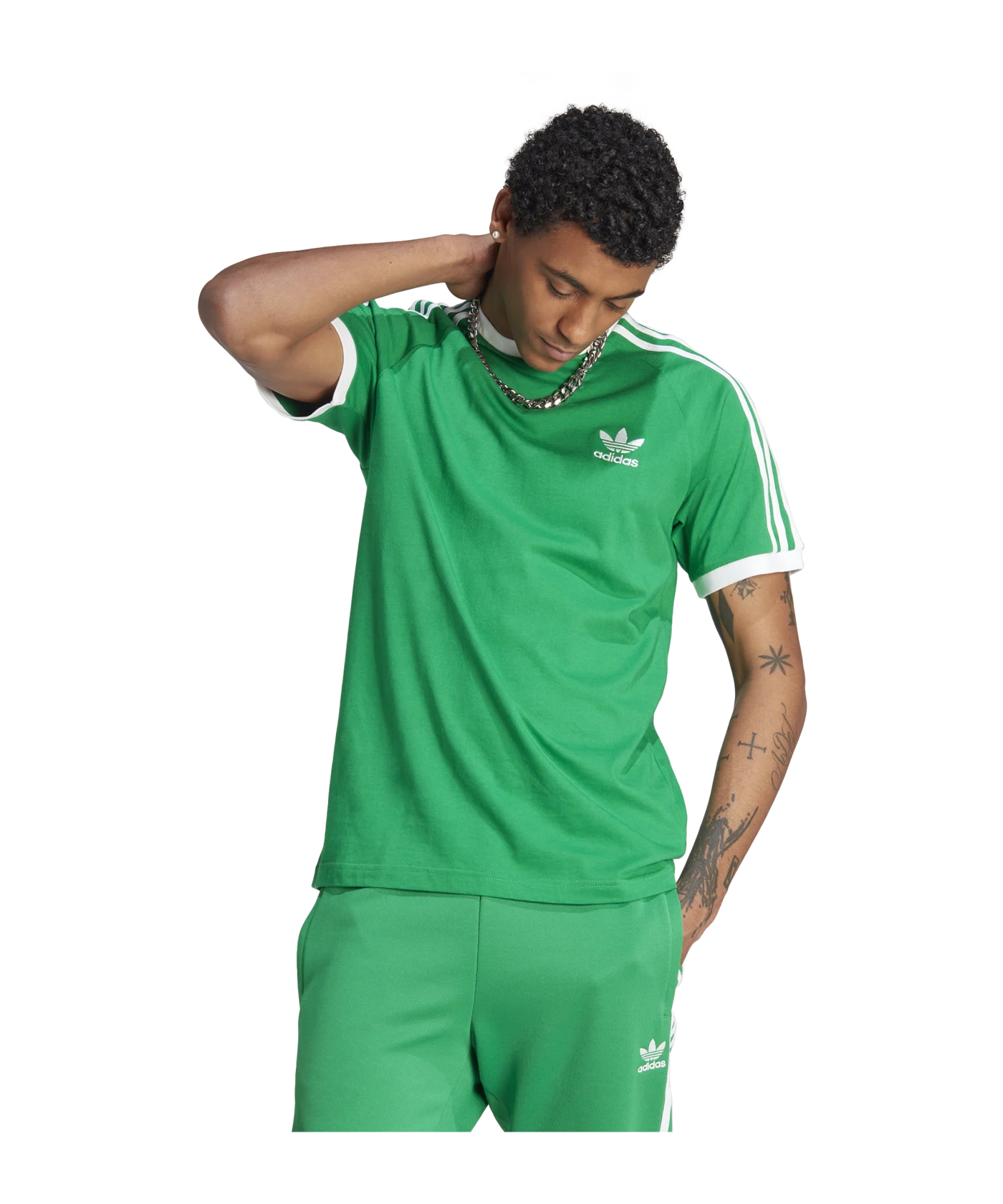 adidas Originals 3S T-Shirt Grün