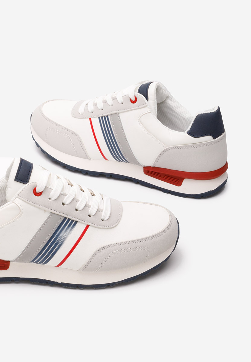 Chaussures de sport homme blancs Edison